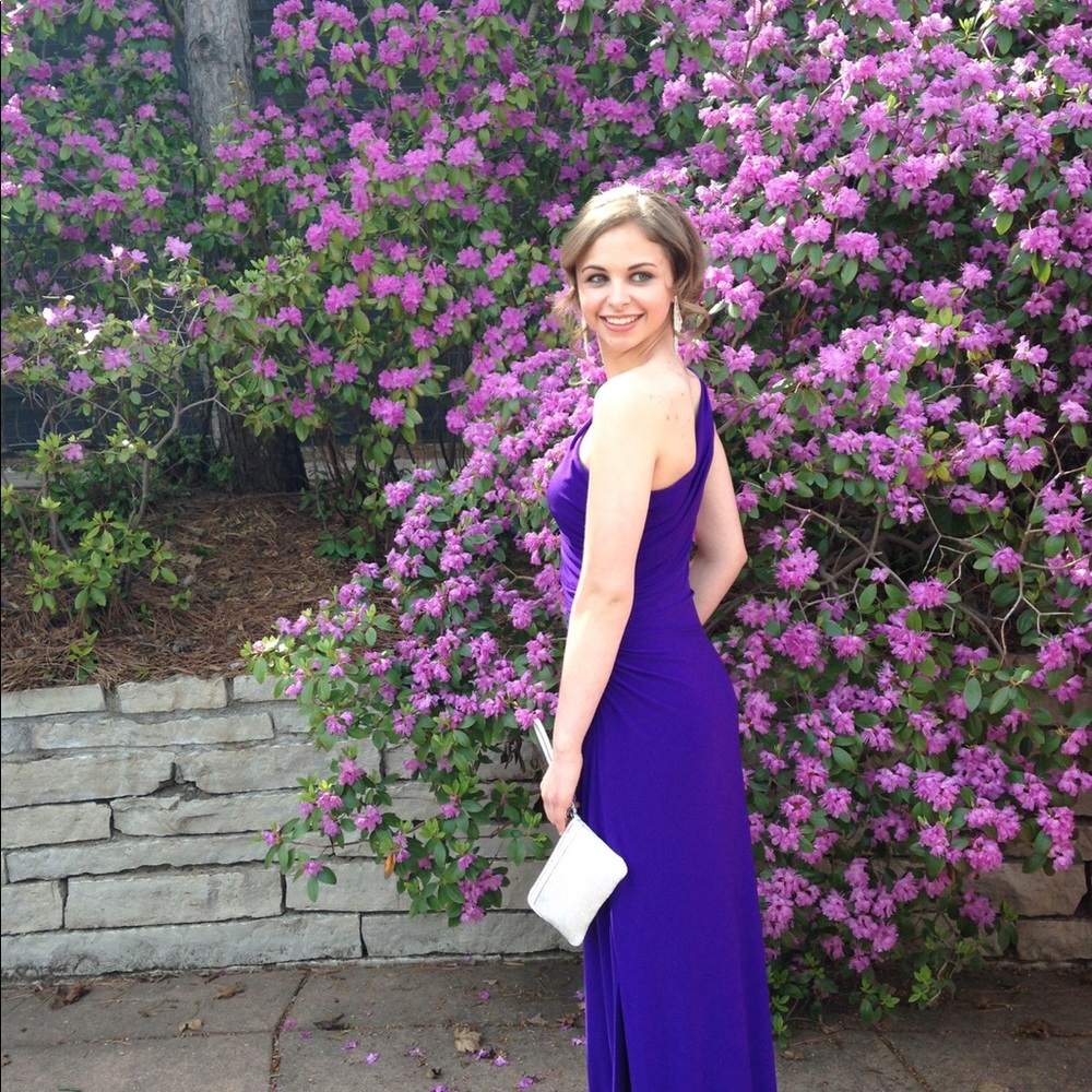 Ralph Lauren royal purple one should dress - Picture 3 of 3